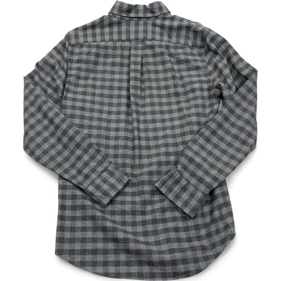 Vineyard Vines Gray Slim Fit Murray Cotton Plaid Button Down Shirt Men's Small - Picture 8 of 8